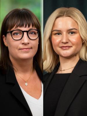 Frida Grahn & Izabelle Brown