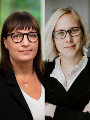 Frida Grahn & Johanna Glimmerbeck