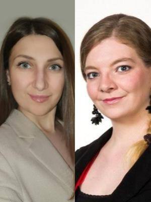 Hanna Myronicheva & Femke Van der Zeijden