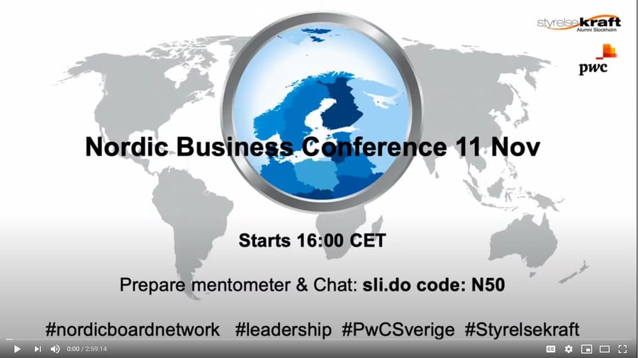 Säkerställ en relevant strategi - 7 insikter från “A Nordic outlook for future competitiveness”