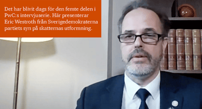 Skatterna och valet - Sverigedemokraterna om minskat skattetryck och god välfärd