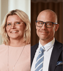 Ulrika Lundh Eriksson och Oscar Warglo