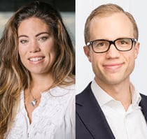Constantina Boberg och Tobias Lindgren