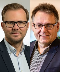 Jakob Raihle och Johnny Andersson