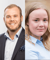Andreas Stranne och Maria Wettersten