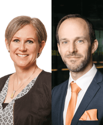 Cecilia Rasmusson och Anders Jorlin