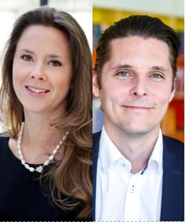 Hanna Jurland och Ola Persson