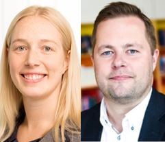 Hillevi Söderberg och Henrik Ivarsson