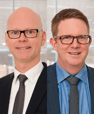 Jesper Öberg och Henrik Gustafsson