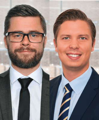 Kim Jokinen och Lukas Nilsson