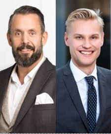 Marcus Hammarstrand och Oscar Winquist