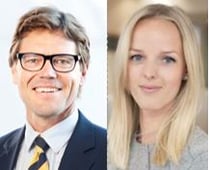 Ulf Hedström och Paulina Pleijel