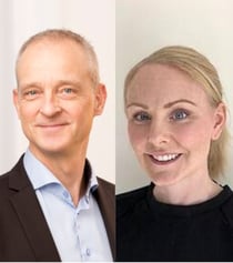 Hanna Johansson och Sten Levin