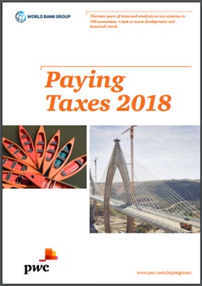 Paying Taxes 2018 – global comparison of 190 tax systems