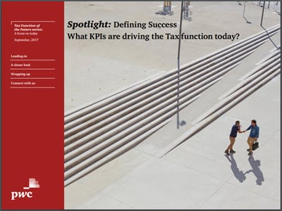 Defining Success – What KPI’s are driving the tax function today?