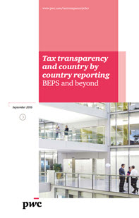Tax transparency – an increasing focus area for companies and legislators alike