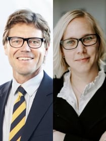 Ulf Hedström och Johanna Glimmerbeck
