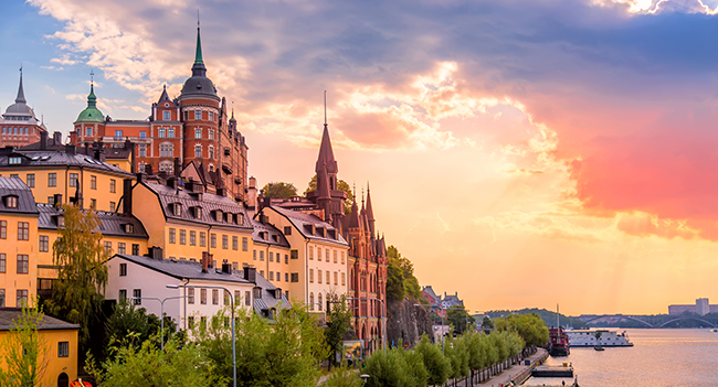 Fastigheter vid gata