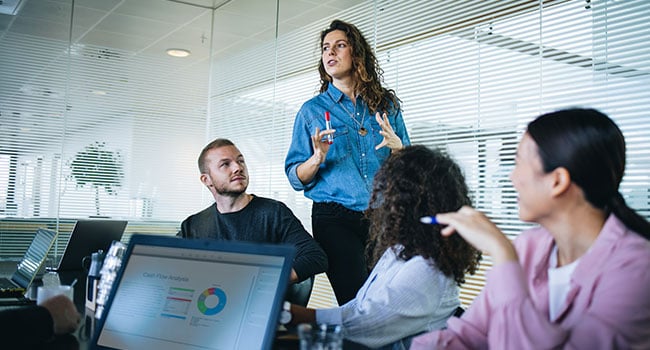 Kollegor på utbildning