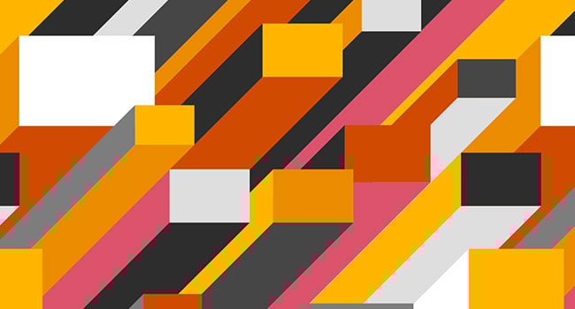 Dekorativt mönster staplar