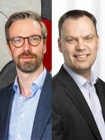 Mikael Gustafsson Brauner och Fredrik Ohlsson