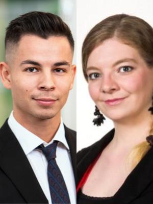 Patrick Falco de Mats och Femke van der Zeijden