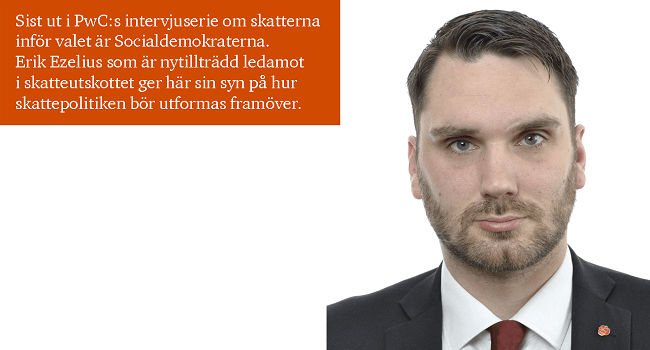 Erik Ezelius, Socialdemokraterna