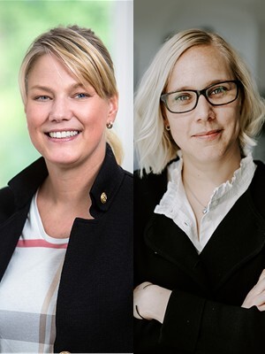 Anna Gustring Boman & Johanna Glimmerbeck